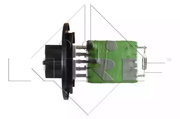 REZYSTOR DMUCHAWY CITROEN C3 09- NRF 342006