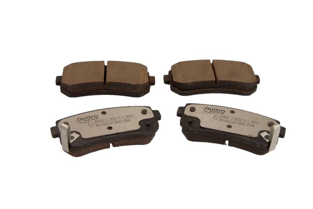 KLOCKI HAM. KIA T. CEED 06-/I30/I20/RIO/IX35/ACCENT/SPORTAGE QUARO SILVER CERAMIC QUARO QP6986C