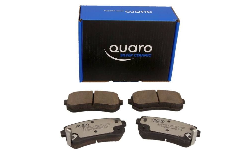KLOCKI HAM. KIA T. CEED 06-/I30/I20/RIO/IX35/ACCENT/SPORTAGE QUARO SILVER CERAMIC QUARO QP6986C