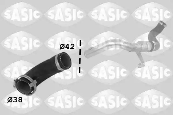 PRZEWÓD INTERCOOLERA FORD MONDEO IV 1,8TDCI (KRÓTKI) SASIC 3336214