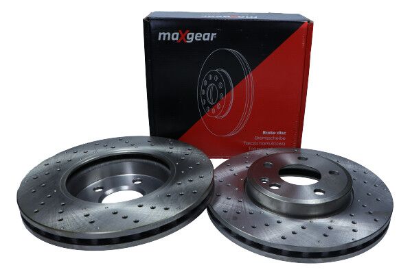 TARCZA HAMULCOWA PRZÓD MERCEDES W246 W176 A B-KLASA 11- SPORT MaXgear 19-4723