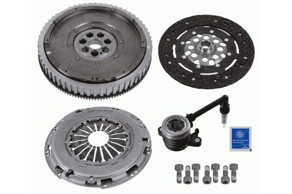 SPRZĘGŁO KPL. RENAULT CLIO/KANGOO/LAGUNA/MODUS 1,5 DCI 05- DMF Sachs 2290601143