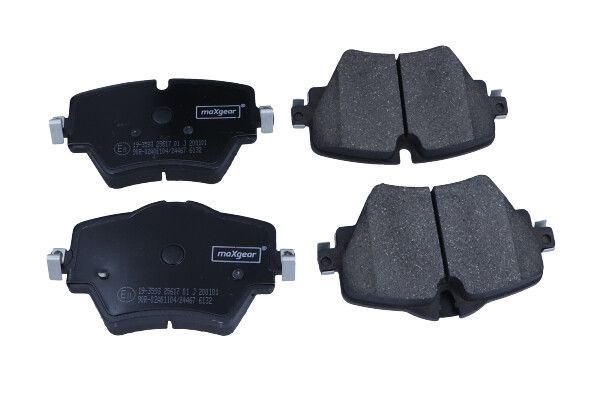 KLOCKI HAMULCOWE PRZÓD BMW 2 X1 1,5-2,0 14- MaXgear 19-3593