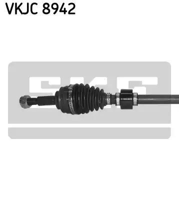 PÓŁOŚ RENAULT CLIO IV 1,5DCI LE 662MM SKF VKJC8942