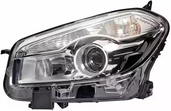REFLEKTOR NISSAN QASHQAI 02.07-12.13 LE DE Hella 1EL010335051