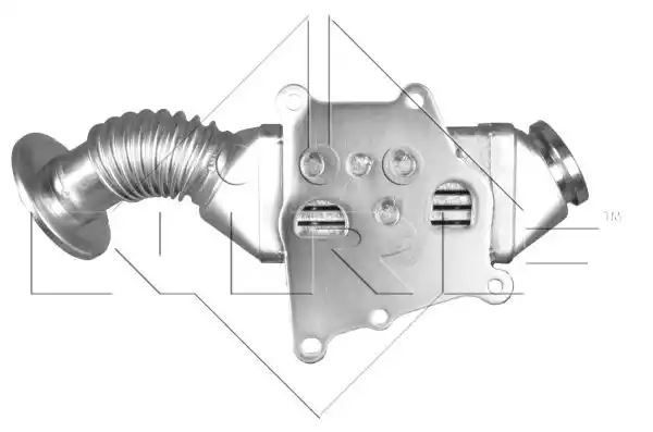 CHŁODNICA ZAWORU EGR FIAT 500L/X 1,6M-JET/2,0M-JET NRF 48348