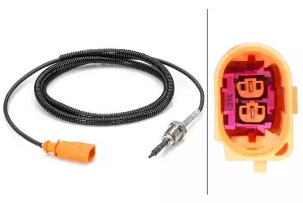 CZUJNIK TEMP. SPALIN VW TOUAREG 3,0TDI 04- Hella 6PT014494251