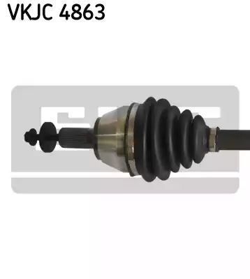PÓŁOŚ VOLVO C30/S40/V40/V50 SKRZYNIA 6 BIEGÓW LE SKF VKJC4863