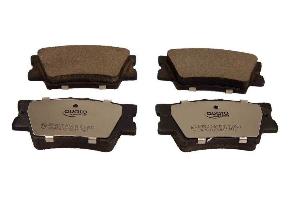 KLOCKI HAM. TOYOTA T. RAV4 III 06-/CAMRY 06- QUARO SILVER CERAMIC QUARO QP5571C