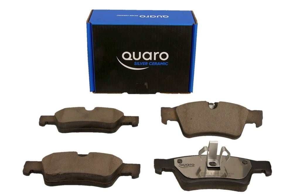 KLOCKI HAM. DB T. W164/251 QUARO SILVER CERAMIC QUARO QP8193C