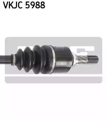 PÓŁOŚ RENAULT ESPACE IV 2,0DCI LE 663MM SKF VKJC5988