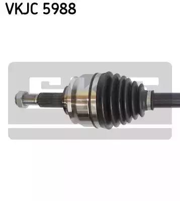 PÓŁOŚ RENAULT ESPACE IV 2,0DCI LE 663MM SKF VKJC5988