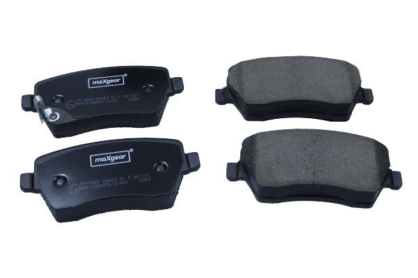 KLOCKI HAMULCOWE PRZÓD NISSAN MICRA NOTE 1,2/1,5 DCI 10- MaXgear 19-3605