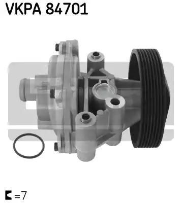 POMPA WODY FORD 2,4TDCI TRANSIT 00- (Z OBUDOWĄ) SKF VKPA84701