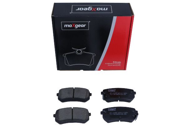 KLOCKI HAMULCOWE TYŁ KIA PICANTO 1,0-1,2 11- MaXgear 19-3647