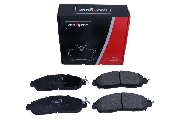 KLOCKI HAMULCOWE PRZÓD NISSAN NP300 NAVARA 2,3 DCI 4X4 15- MaXgear 19-3652