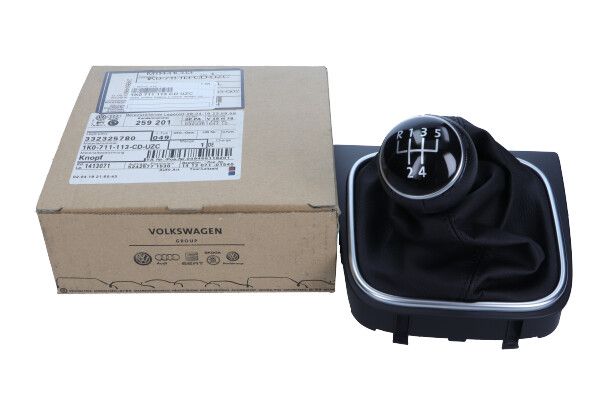 GAŁKA ZMIANY BIEGÓW (Z OSŁONĄ DŹWIGNI) VW GOLF 04-14, JETTA 06-14 Volkswagen Group 1K0711113CDUZC