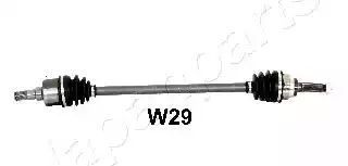 PÓŁOŚ DAEWOO MATIZ 0,8 PR. 783MM Japan Parts GIW29