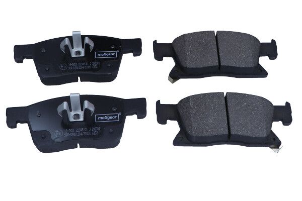 KLOCKI HAMULCOWE PRZÓD OPEL ASTRA K 1,0-1,6 15- MaXgear 19-3651