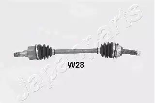 PÓŁOŚ DAEWOO MATIZ 0,8 LE. Japan Parts GIW28