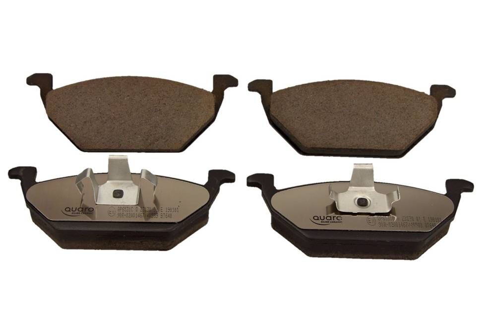 KLOCKI HAM. VW P. A3/BORA/GOLF 4/POLO/OCTAVIA/FABIA/IBIZA BEZ CZUJNIKA QUARO SILVER CERAMIC QUARO QP6531C