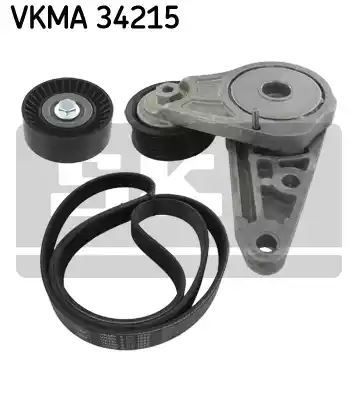 ZESTAW PASKA WIELOROWK. FORD 1,6 ECOBOOST VOLVO SKF VKMA34215