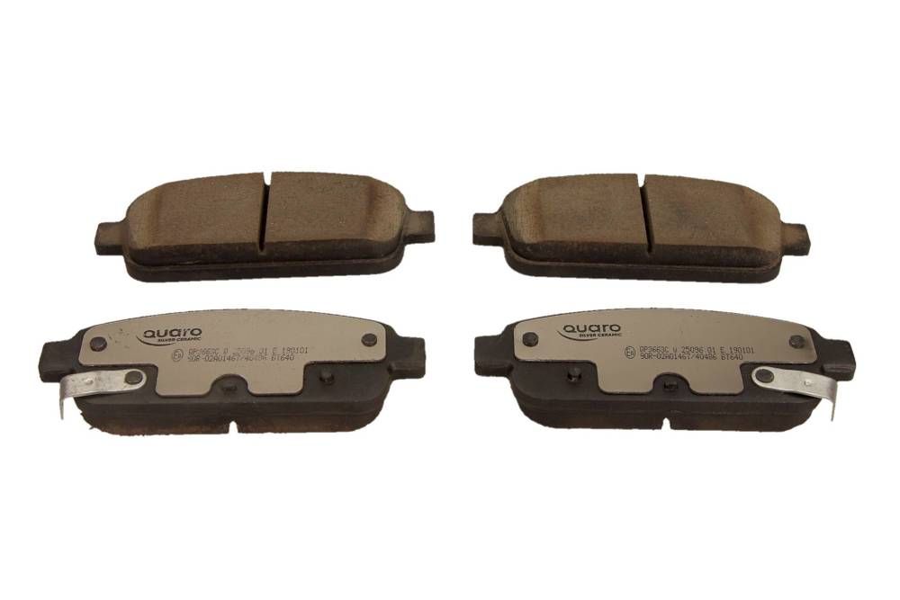 KLOCKI HAM. OPEL T. ASTRA J 09-/ZAFIRA C 11- TARCZA 292MM QUARO SILVER CERAMIC QUARO QP3663C