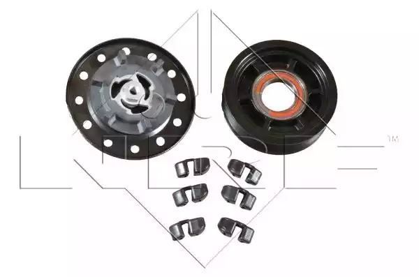 SPRZĘGŁO KOMPRESORA KLIMATYZACJI DENSO 5SE12C 7PK/115MM 12V TOYOTA COROLLA/AVENSIS 2.0D  06- NRF 380035