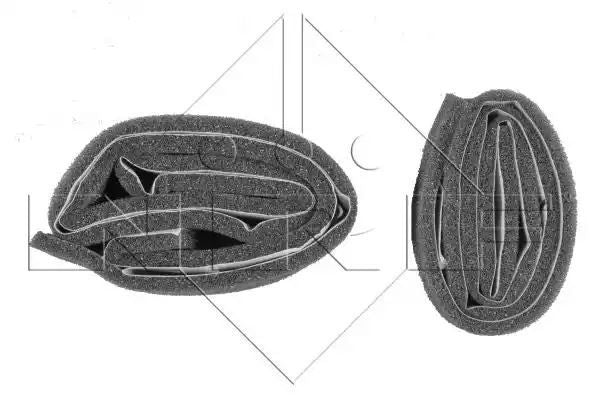 NAGRZEWNICA VOLVO S40/V40 95-04 NRF 54363