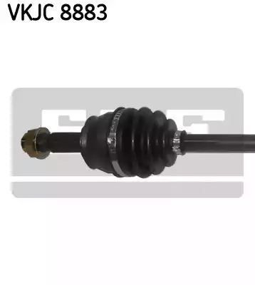 PÓŁOŚ CITROEN NEMO 1,4HDI PR 889MM BIPPER SKF VKJC8883