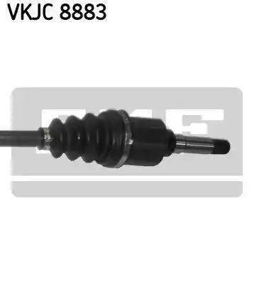PÓŁOŚ CITROEN NEMO 1,4HDI PR 889MM BIPPER SKF VKJC8883