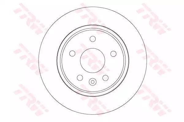 TARCZA HAM. OPEL T. ASTRA 1,0-1,6 15- TRW DF6846