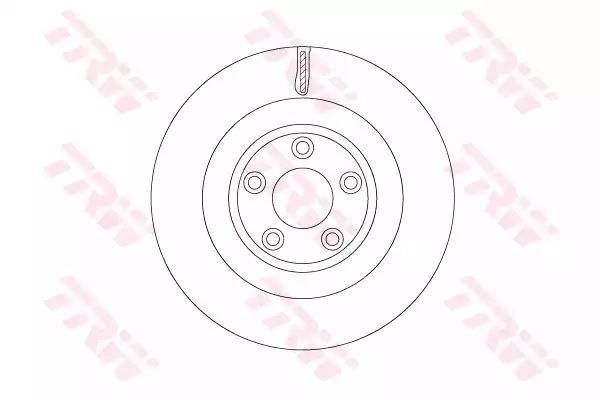 TARCZA HAM. JAGUAR T. F-TYPE 2,0-5,0 12- TRW DF6816S