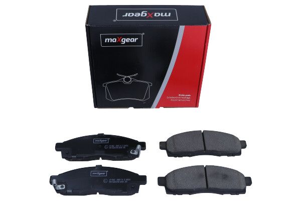 KLOCKI HAMULCOWE PRZÓD MITSUBISHI L 200 2,4 DI-D 4WD 14- MaXgear 19-3662