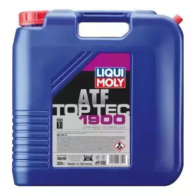 OLEJ LIQUI MOLY ATF TOP TEC 1900 20L MB 236.15 LIQUI MOLY 3649