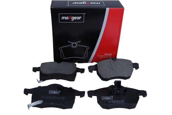 KLOCKI HAMULCOWE PRZÓD OPEL ASTRA ZAFIRA 98- Z CZUJNIKIEM MaXgear 19-3649