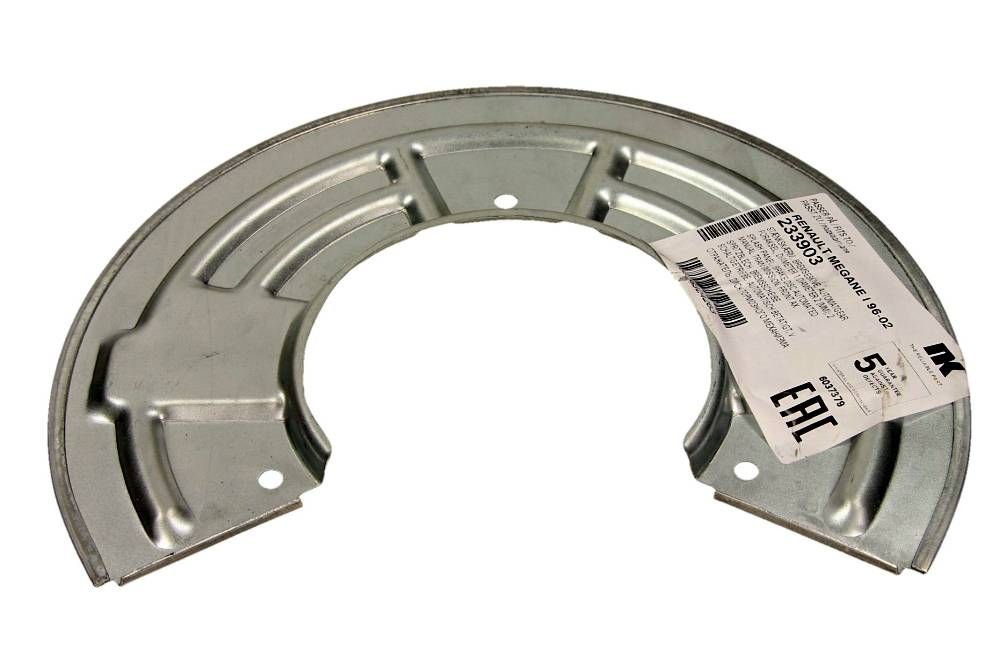 OSŁONA TARCZY HAM. RENAULT P. LAGUNA/MEGANE/SCENIC 93-03 LE/PR NK Autoparts 233903