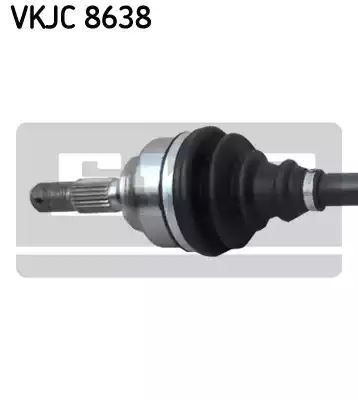 PÓŁOŚ CITROEN C4 II PR 946MM 25Z/24Z SKF VKJC8638