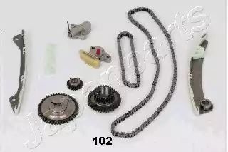 ZESTAW ŁAŃCUCHA ROZRZĄDU NISSAN QASHQAI J (J10, JJ10) 10- Japan Parts KDK102