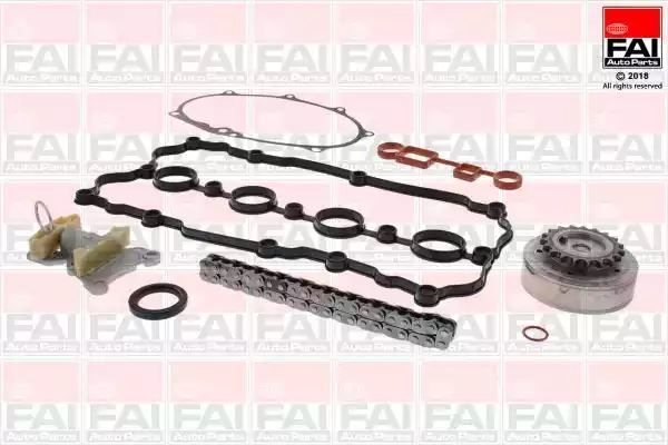 ZESTAW ŁAŃCUCHA ROZRZĄDU VW 2,0FSI Z KOŁEM ZMIENNYCH FAZ FAI Auto Parts TCK126VVT