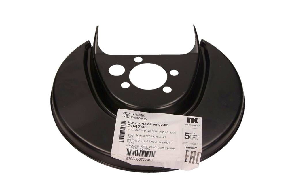 OSŁONA TARCZY HAM. VW T. LUPO 98-05 PR NK Autoparts 234740