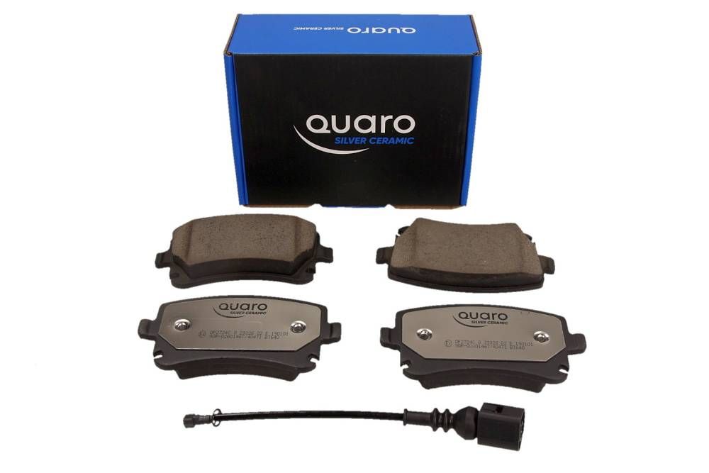 KLOCKI HAM. VW T. A4/A6/A8/T5 Z CZUJNIKIEM QUARO SILVER CERAMIC QUARO QP2724C