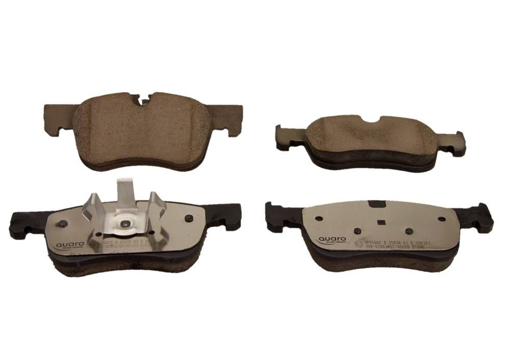 KLOCKI HAM. CITROEN P. C4 PICASSO 13- DLA TARCZY 283MM QUARO SILVER CERAMIC QUARO QP9166C