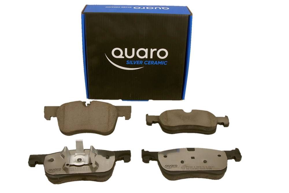 KLOCKI HAM. CITROEN P. C4 PICASSO 13- DLA TARCZY 283MM QUARO SILVER CERAMIC QUARO QP9166C