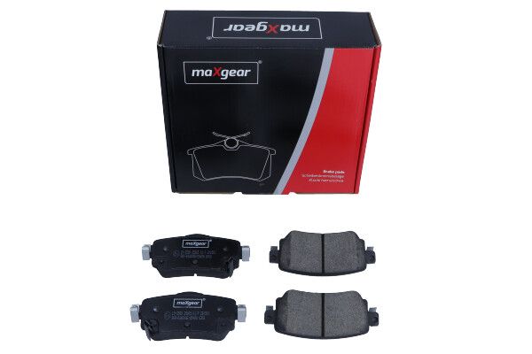 KLOCKI HAMULCOWE TYŁ NISSAN QASHQAI X-TRAIL 1,5-1,6DCI 13- MaXgear 19-3599