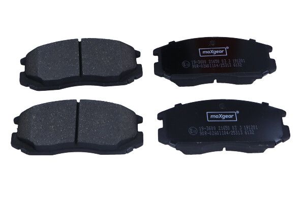 KLOCKI HAMULCOWE PRZÓD DAIHATSU TERIOS 1,3-1,5 97- MaXgear 19-3600