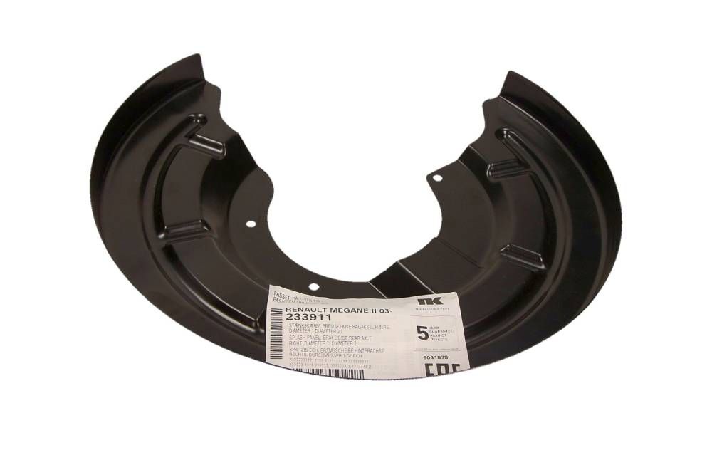 OSŁONA TARCZY HAM. RENAULT T. MEGANE 02-10 PR NK Autoparts 233911