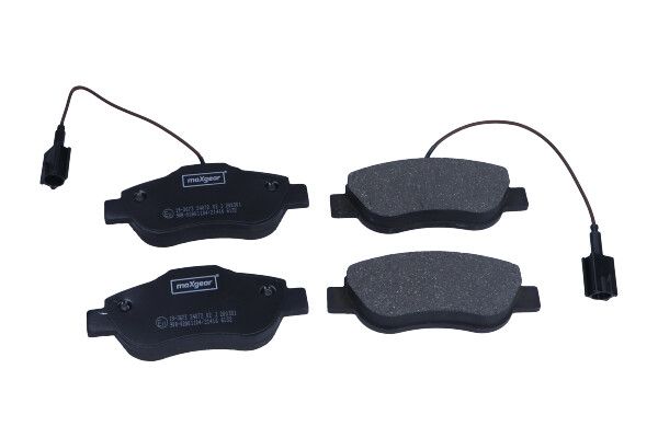 KLOCKI HAMULCOWE PRZÓD FORD KA 1,3 TDCI 08- MaXgear 19-3673
