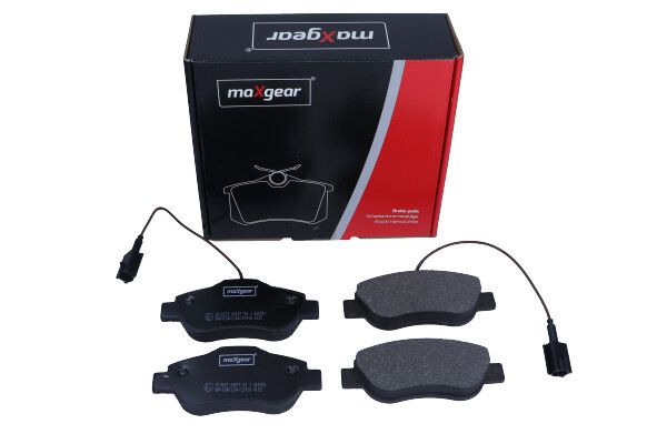 KLOCKI HAMULCOWE PRZÓD FORD KA 1,3 TDCI 08- MaXgear 19-3673