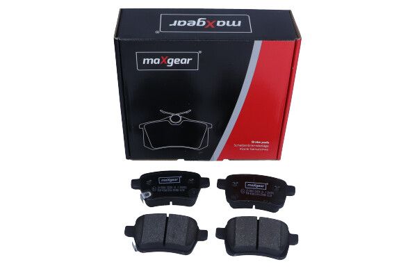 KLOCKI HAMULCOWE TYŁ OPEL ADAM 14- CORSA E 14- MaXgear 19-3664